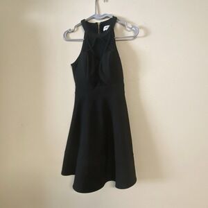 Emerald Sundae LBD Evening Dress Size S Black Lace Gothic